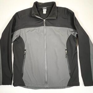 CHAMPION Vintage Men’s Long Sleeve Full Zip‎ Fleece Jacket Medium Athletic Wear